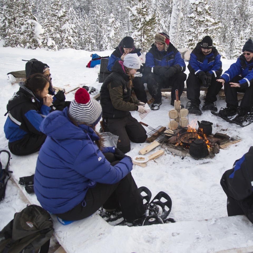 Schneeschuhwanderung Muotka